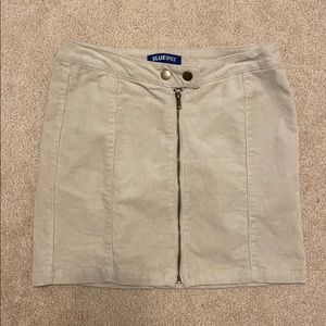 Tan Corduroy skirt